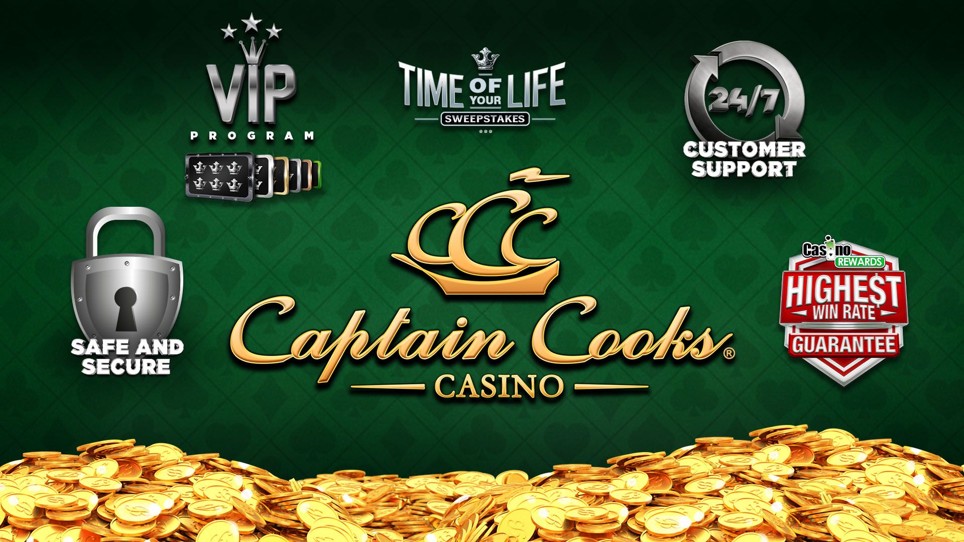 Captain cooks casino